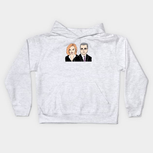 CSI FAN ART Kids Hoodie by cartoonistguy